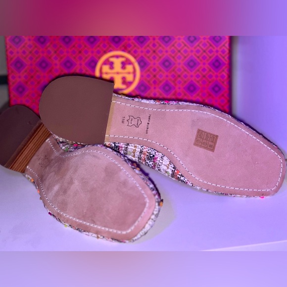 Tory Burch Colorful Tweed Georgia Pump - Picture 5 of 9